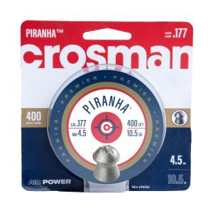 Crosman LPPH7 Premier Piranha Hollow Point Pellet.177 Caliber 10.5 Grain - 400 Count