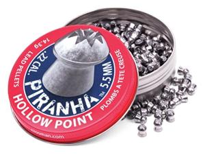 Crosman PREMIER PIRANHA HOLLOW POINT PELLET.22 CALIBER 14.3 GRAIN 400 COUNT - LPPH2