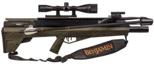 Benjamin Airbow M600 Kit PCP 357 Pellet Black Barrel, Olive Drab Green Stock, CenterPoint 6x40mm AO