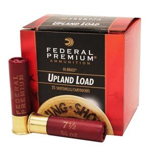 Federal Wing-Shok High Velocity Ammo 28 Gauge 2-3/4" 3/4 Oz #7.5 Shot - 28 Gauge 2-3/4" 3/4 Oz #7.5 Shot 25/Box 029465007676