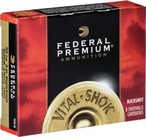 Federal Premium Vital-Shok 20 ga 3" MAX 18 plts #2B 1100 fps - 5/box P258-2B