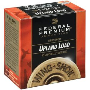 Federal Premium Wing-Shok Pheasants Forever High-Velocity 12 ga 2 3/4" MAX 1 1/4 oz #6 1500 fps - 25/box 029465020040