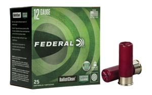 Federal BallistiClean Shotshells 12ga 2-3/4" 9 plts #00 1600 fps 25/ct
