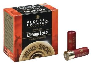 Federal Wing-Shok High Velocity Ammo 12 Gauge 2-3/4" 1-3/8 Oz #6 Shot - 12 Gauge 2-3/4" 1-3/8 Oz #6 Shot 25/Box