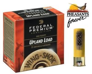 Federal Premium Wing-Shok Pheasants Forever High Velocity - 20ga 2-3/4" 1oz. #5-Shot 25/Box PF204-5