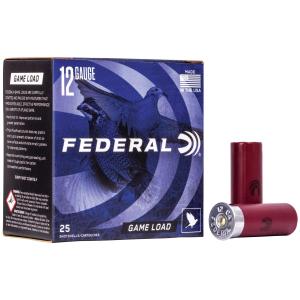 Federal Game-Shok Ammo 12 Gauge 2-3/4" 1 Oz #6 Shot - 12 Gauge 2-3/4" 1 Oz #6 Shot 25/Box H121 6