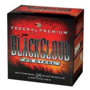 Federal Premium, Black Cloud FS Steel, 12 Gauge, 3 1/2", 1 1/2 oz. Shot Shells, 25 Rounds