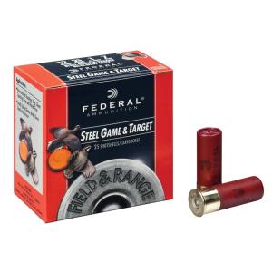 Federal Field & Range Steel Game & Target 410 Bore 3" Ammo - 410 Bore 3" 3/8 Oz #6 Shot 25/Box