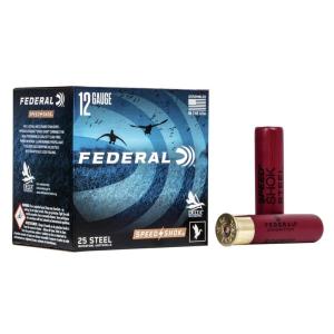Federal SPEED-SHOK HIGH VELOCITY STEEL 12GA 3-1/2" 1-3/8OZ T AMMO 25RD 