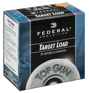 Federal 12ga 2.75" 3DE 1oz #8 Top Gun Shotshell Ammunition 25rds - TG122 8