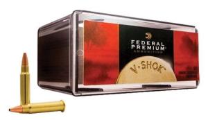 Federal Premium V-Shok Rimfire Ammunition .17 HMR 17 gr JHP 50/box P770