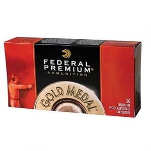 Federal Gold Medal Ammo 22 Long Rifle 40gr Solid - 22 Long Rifle 40gr Solid 50/Box