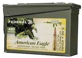 Federal FEDERAL AE M855 5.56MM 62GR FMJ GRN 