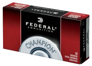 Federal Premium Champion Training 40 S&W 180 Grain Full Metal Jacket Brass Cased Centerfire Pistol Ammunition 50 Rounds WM5223 WM5223