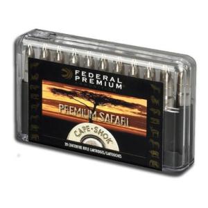 Federal Premium Safari .458 Lott Ammo Barnes Banded Solid 500 Grain 2300 fps 20 Rounds