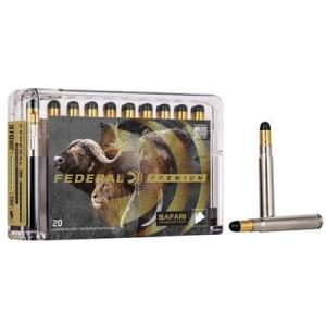 Federal Premium CAPE-SHOK .370 Sako Magnum 286 Grain Woodleigh Hydro Solid Centerfire Rifle Ammo 20 Rounds P370WH