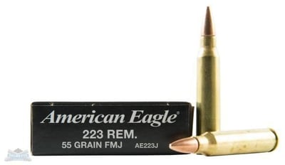 223 Remington Federal  AE 55 FMJ BT AE223F