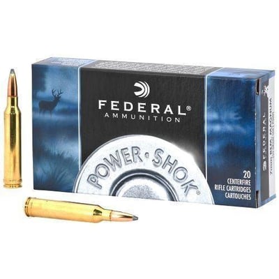 Federal Cartridge 7RA 7mm Remington Magnum 7mm Remington Mag 150gr Power Shok So 7RA