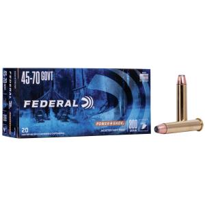 Federal Power-Shok Ammo 45-70 Government 300gr Hot-Cor Hp - 45-70 Government 300gr Hot-Cor Hp 20/Box 4570AS