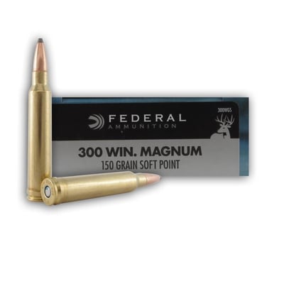 300 Winchester Magnum Federal 150 Hot-Cor SP 300WGS