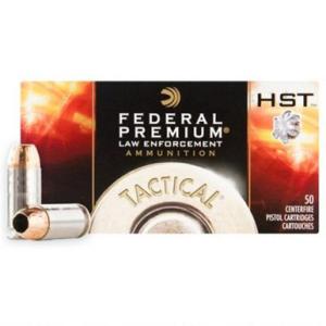 Federal LE Tactical .40 S&W Ammunition 50 Rounds 180 Grain HST JHP 1010fps
