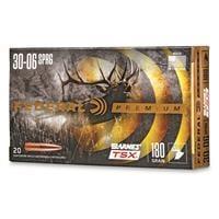 Federal Premium Barnes TSX, .30-06 Springfield, Triple-Shock X HP, 180 Grain, 20 Rounds 029465097196