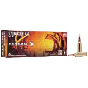 Federal Cartridge F270WSMFS1 270 Winchester Short Magnum - 150grain Fusion 