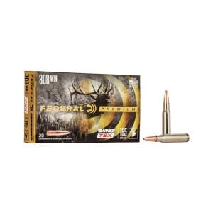 Federal Premium 308 Winchester Ammo - 308 Winchester 165gr Barnes Tsx 20/Box