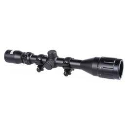 Bushnell Sharpshooter 4-12x40 Adjustable Objective Scope & Ring Combo