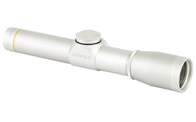 Leupold FX-II Fixed Power Handgun Scope 58730, 2x, 20mm Obj, 1" Tube Dia, Silver, Duplex Reticle