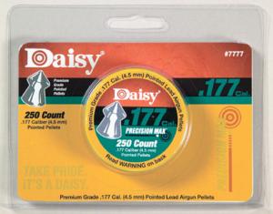 Daisy Outdoor Products 987777-446 250 Count Pointed Field Pellets, 177 PDQ, Silver, 4.5 mm 6OAF7ZMO8Q7BYOQE