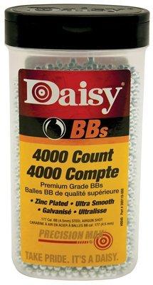 Daisy Premium Grade .177 Cal, 5.1 Grains, Zinc Plated BBs, 4000ct 0.177 QBI6FDDX8LKIMESY