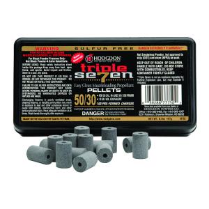 Hodgdon Triple Seven Blackpowder Pellets - .50 caliber - 30 grain - 100 count box - Powders/caps
