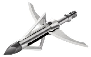 Bloodsport Gravedigger Chisel Tip 4-Blade Mechanical Broadhead 100 Grain 1.75" Cut 3-Pack