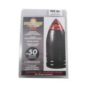 Powerbelt Bullets AeroLite .50 Caliber 250 Grain AeroTip 15 Projectiles