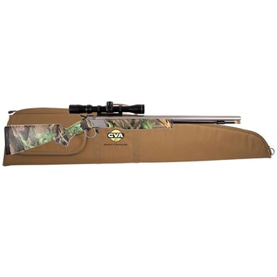CVA Wolf Muzzleloader SS CAMO w/ Konus Scope & Case