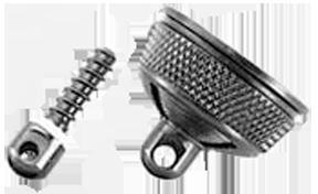 Uncle Mike's Quick Detachable Remington 870/870 Youth 12-Gauge External Ratchet Cap Set Sling Swivels (Blued, 1-Inch Loop)