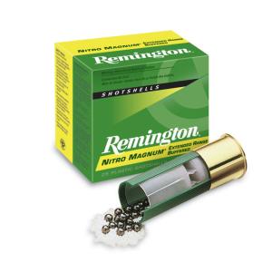 Remington Nitro Mag 12 Gauge 2-3/4" Ammo - 12 Gauge 2-3/4" 1-1/2oz #4 Shot 25/Box NM12S4