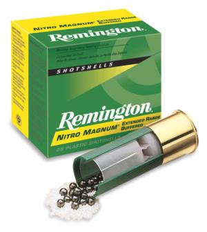 Remington Nitro Mag Buffered Magnum Ammo 12 Gauge 3" 1-5/8 Oz #6 Shot - 12 Gauge 3" 1-5/8 Oz #6 Shot 25/Box 20376
