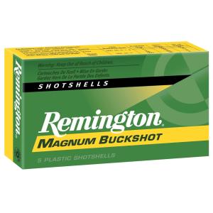 Remington Express Magnum Buckshot Ammo 12 Gauge 2-3/4" #00 Shot - 12 Gauge 2-3/4" 12 Pellets #00 Shot 5/Box 20632