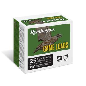 Remington GL128 Game Load 12Ga 2.75 In. No. 8 3.25 Dram 1 Oz Shotshell 25 250 GL128