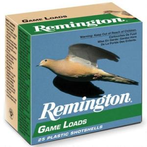 Remington Game Loads 20 Gauge Shotshell 250 Rounds 2 3/4" #6 Lead 1 Ounce GL206 GL206