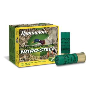 Remington Nitro-Steel Ammo 12 Gauge 2-3/4" 1-1/4 Oz #bb Steel Shot - 12 Gauge 2-3/4" 1-1/4 Oz #bb Steel Shot 25/Box NS12SB