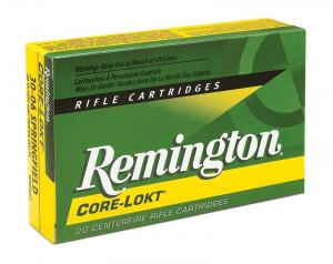 Remington Core-Lokt .243 Winchester, 100 Grain PSP