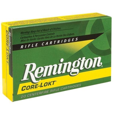 Remington Core-Lokt Ammo 30-06 Springfield 180gr Sp - 30-06 Springfield 180gr Soft Point 20/Box 21407