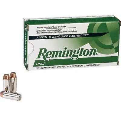 Remington UMC Handgun Ammunition, .40 S & W, 180-gr, FMJ, 50 Rounds REM 23742