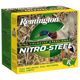 Remington Nitro-Steel Wet-Proof High Velocity Shotshells - 12 Gauge - #4 Shot - 1-3 8 oz. - Steel Shotshell 20864