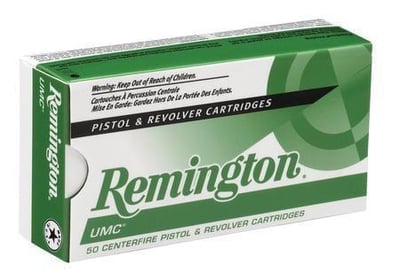 Remington UMC Handgun Ammunition .357 SIG 125 gr FMJ 1350 fps 50/ct 23734