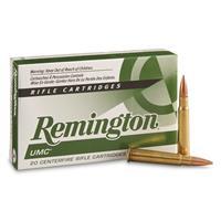 Remington UMC Rifle Ammunition .303 British 174 gr FMJ 2475 fps 20/ct