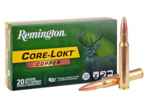 Remington Core-Lokt Copper Rifle Ammunition .30-06 Sprg 150gr CHP 2910 fps 20/ct R27853